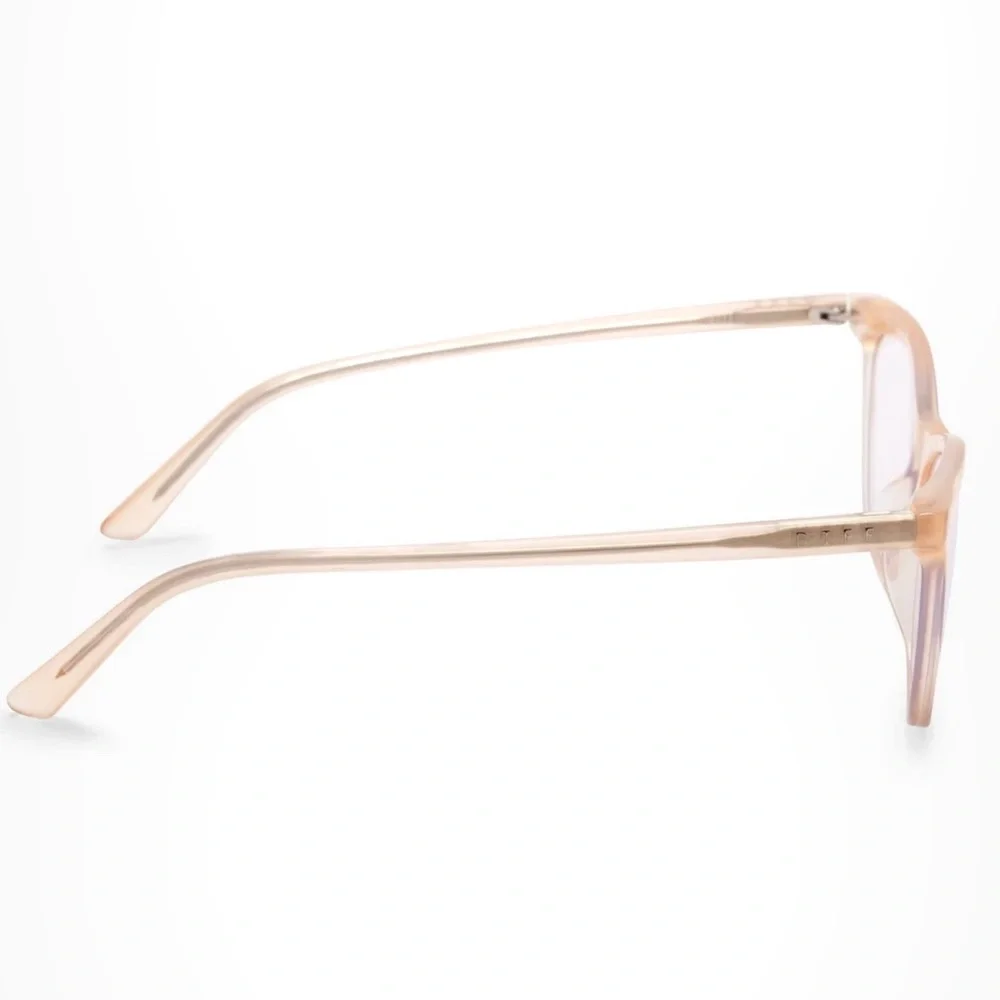 DIFF Jade Bluelight Glasses Melon Crush Frame Blue Light Blocking Lens NIB